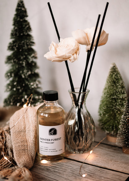 Wood Flower Diffuser