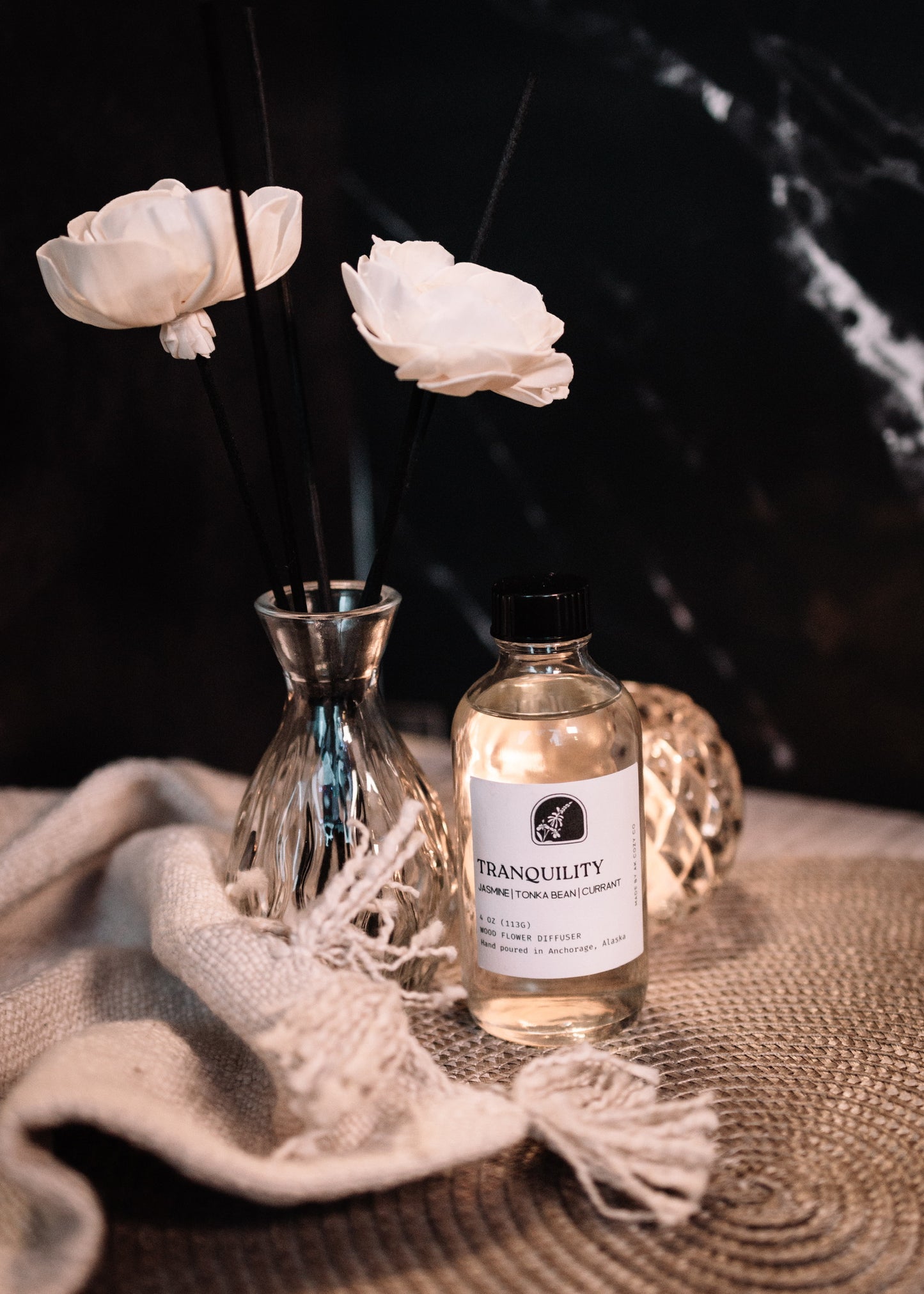 Wood Flower Diffuser